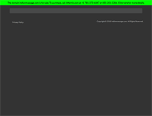 Tablet Screenshot of indianmassage.com
